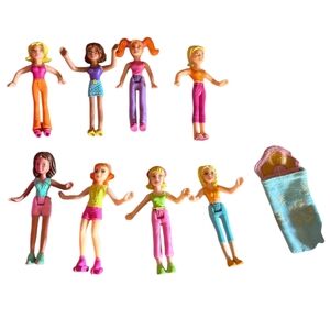 Vintage Mcdonalds Polly Pocket Dolls Lot